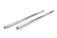 Load image into Gallery viewer, Chrome Fork Tube Set 8 Over Stock 1984 / 1996 FLT 1984 / 1996 FLHT 1984 / 1999 FXST 1984 / 1999 FXSTC 1986 / 1999 FLST 1986 / 1999 FLSTN 1986 / 1999 FLSTF 1993 / 1999 FXDWG 1985 / 1986 FXWG 41mm