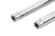 Load image into Gallery viewer, Chrome Fork Tube Set 8 Over Stock 1984 / 1996 FLT 1984 / 1996 FLHT 1984 / 1999 FXST 1984 / 1999 FXSTC 1986 / 1999 FLST 1986 / 1999 FLSTN 1986 / 1999 FLSTF 1993 / 1999 FXDWG 1985 / 1986 FXWG 41mm