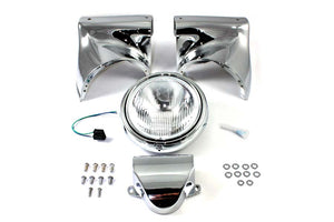 7 Headlamp Cowl Kit Chrome 1960 / 1984 FL 1960 / 1984 FL