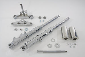 41mm Fork Assembly with Chrome Sliders Stock Length 0 /  Custom application0 /  Custom application