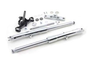 Fork Assembly with Chrome Sliders 1986 / 1999 FLST