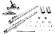 Load image into Gallery viewer, 41mm Fork Assembly with Polished Sliders Single Disc 1972 / 1984 FL