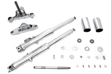 Load image into Gallery viewer, 41mm Fork Assembly with Polished Sliders Single Disc 1972 / 1984 FL