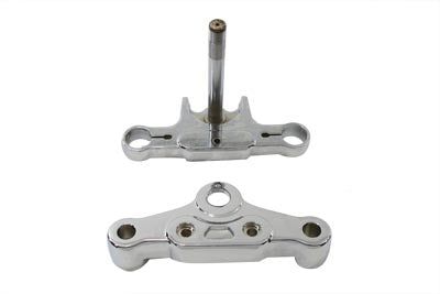 Deuce Style Chrome Triple Tree Set 2000 / UP FXSTD