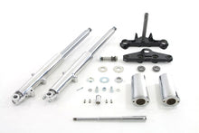Load image into Gallery viewer, 41mm Chrome Fork Assembly with Polished Sliders 1960 / 1966 FL