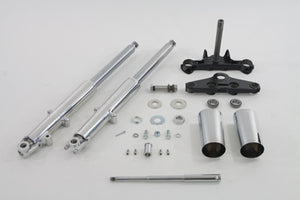 41mm Chrome Fork Assembly with Polished Sliders 1960 / 1966 FL