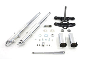 41mm Chrome Fork Assembly with Polished Sliders 1960 / 1966 FL
