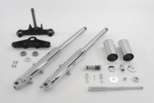 Load image into Gallery viewer, 41mm Chrome Fork Assembly with Chrome Sliders 1960 / 1966 FL