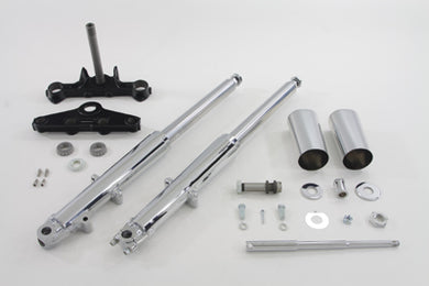 41mm Chrome Fork Assembly with Chrome Sliders 1960 / 1966 FL