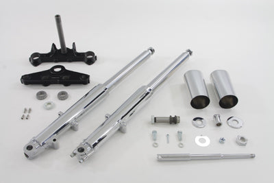 41mm Chrome Fork Assembly with Chrome Sliders 1960 / 1966 FL