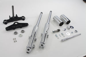 41mm Chrome Fork Assembly with Chrome Sliders 1960 / 1966 FL