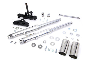 41mm Adjustable Fork Tube Assembly with Polished Sliders 1972 / 1984 FL