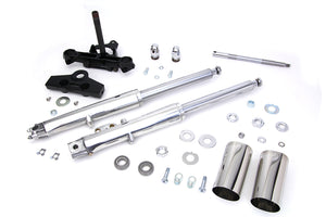 41mm Adjustable Fork Tube Assembly with Polished Sliders 1972 / 1984 FL
