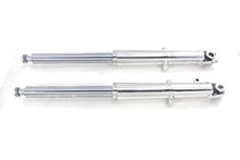 Load image into Gallery viewer, 41mm Hard Chrome Fork Slider Assembly with Polished Sliders 1949 / 1968 FL