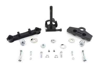 Black Adjustable Triple Tree Set 1977 / 1984 FL