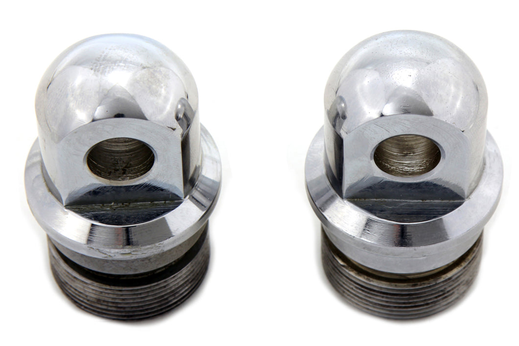 Zinc Fork Tube Plug Set 1977 / 1984 FX 1986 / UP FLST 1984 / UP FXST 1980 / 1986 FX
