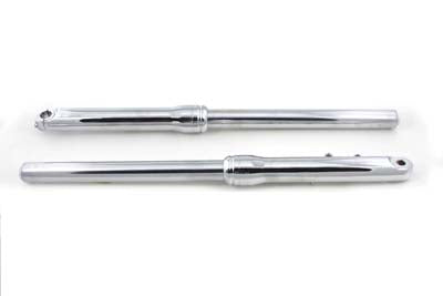 49mm Fork Slider Assembly with Chrome Sliders 2006 / 2017 FXDWG