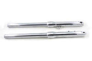 49mm Fork Slider Assembly with Chrome Sliders 2006 / 2017 FXDWG