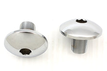 Load image into Gallery viewer, Fork Tube Allen Cap Set Domed Style 1977 / 1984 FL 1984 / UP FXST 1986 / UP FLST 1980 / 1986 FX