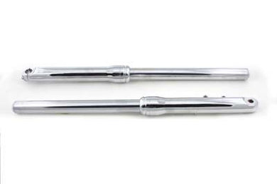 49mm Fork Slider Assembly with Polished Sliders 2006 / 2017 FXDWG