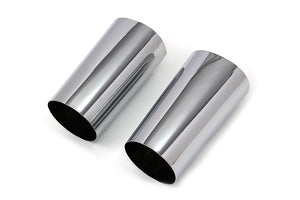 Chrome Fork Slider Cover Set 2014 / UP FLT