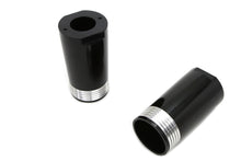 Load image into Gallery viewer, Black Fork Slider Cover Set Tapered Style 1949 / 1984 FL 1980 / 2013 FLT 1980 / 2013 FLT 1986 / UP FLST