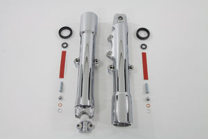 41mm Chrome Fork Slider Set 2007 / 2017 FLST 2007 / 2017 FLSTC 2007 / 2017 FLSTN 2008 / 2017 FLSTF 2008 / 2017 FLSTFB