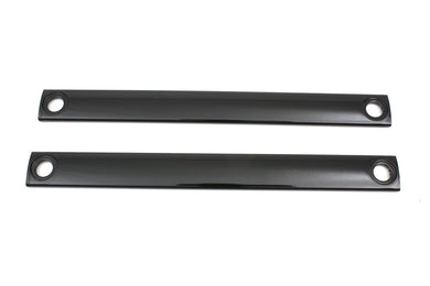 Black Triple Tree Cover Trim Strip Set 1986 / 2017 FLST