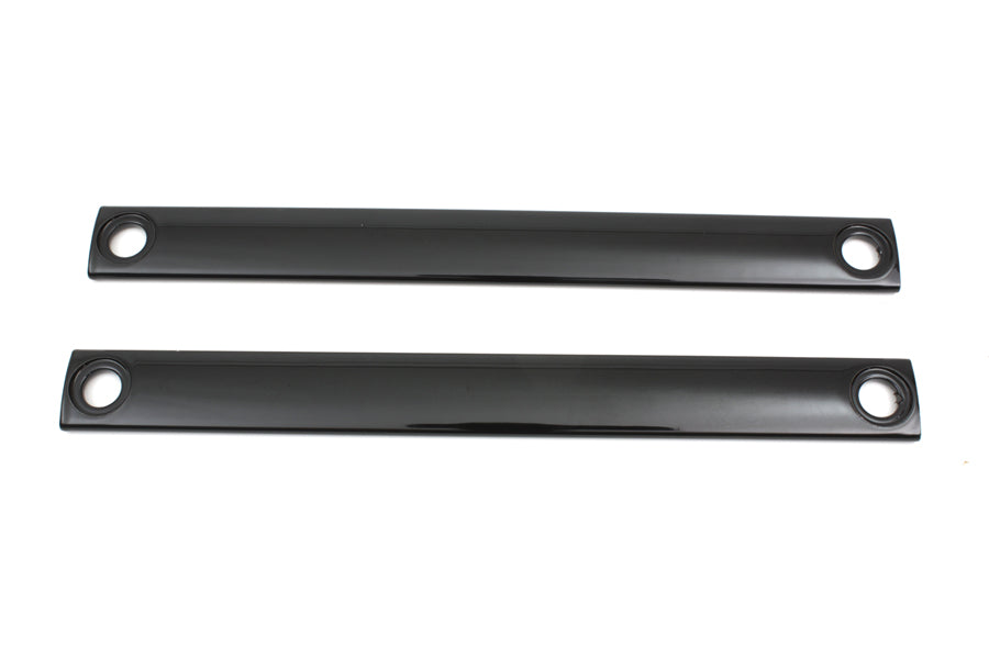 Black Triple Tree Cover Trim Strip Set 1986 / 2017 FLST