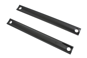 Black Triple Tree Cover Trim Strip Set 1986 / 2017 FLST