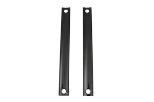 Black Triple Tree Cover Trim Strip Set 1986 / 2017 FLST