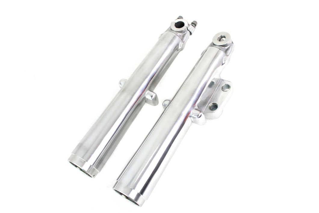 41mm Glide Fork Slider Set Polished 1972 / 1977 FL