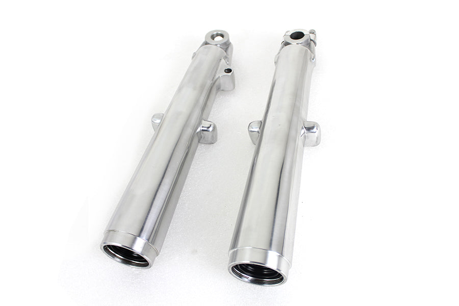 41mm Glide Fork Slider Set Polished 1969 / 1971 FL