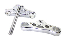 Load image into Gallery viewer, FXDWG 49mm Triple Tree Set Chrome 2006 / 2007 FXDWG