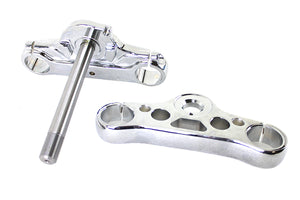 FXDWG 49mm Triple Tree Set Chrome 2006 / 2007 FXDWG