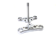 Load image into Gallery viewer, FXDWG 49mm Triple Tree Set Chrome 2006 / 2007 FXDWG