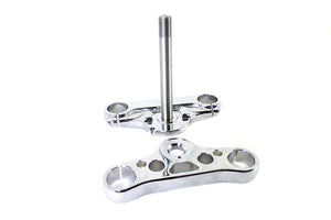 FXDWG 49mm Triple Tree Set Chrome 2006 / 2007 FXDWG