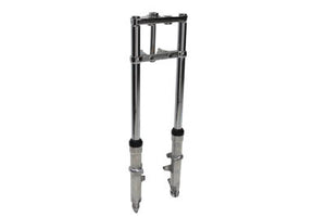 Fork Assembly with Polished Sliders 4 Over Stock 1980 / 1983 FX