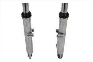 Fork Assembly with Polished Sliders 2 Over Stock 1984 / 1999 FXST