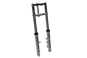 Fork Assembly with Chrome Sliders 6 Over Stock 1984 / 1999 FXST