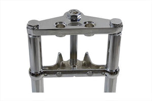 Fork Assembly with Chrome Sliders 12 Over Stock 1984 / 1999 FXST