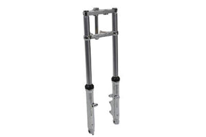 Fork Assembly with Chrome Sliders 4 Over Stock 1984 / 1999 FXST