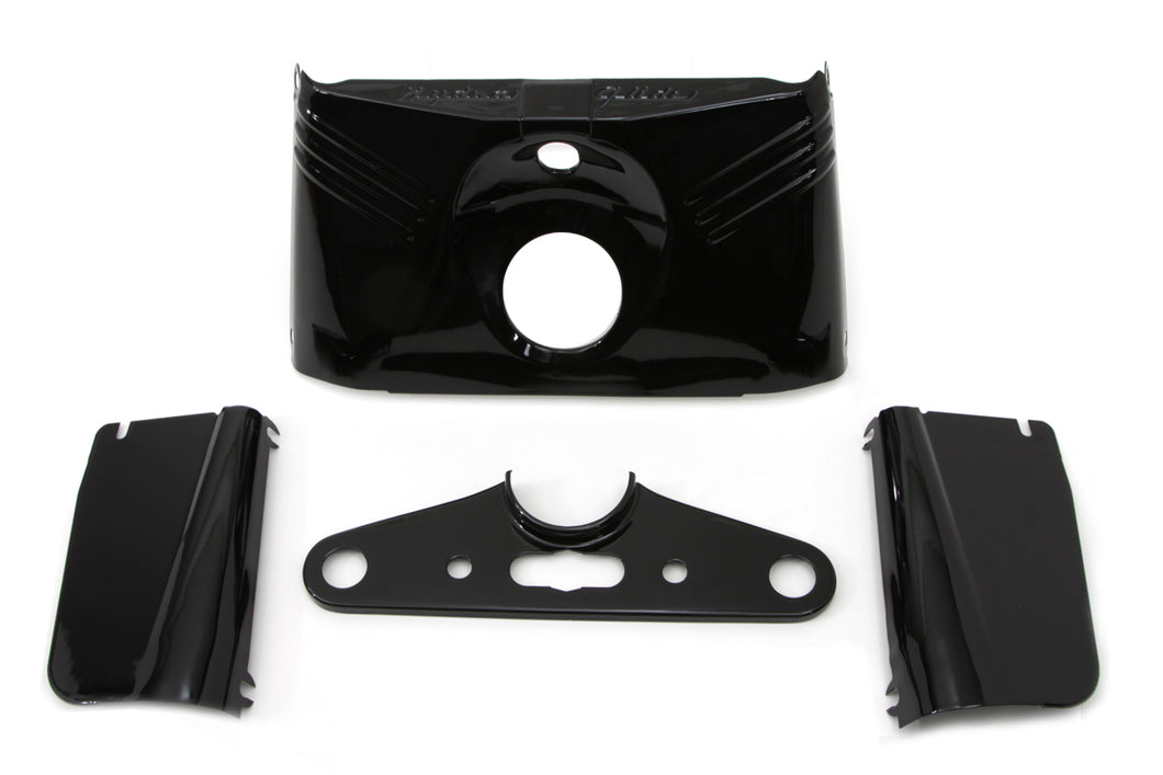 Replica Triple Tree Cover Kit Black 1949 / 1959 FLH