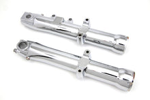Load image into Gallery viewer, Chrome Lower Fork Slider Set 2007 / 2017 FXST