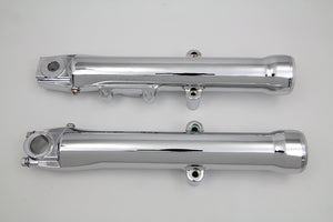 Chrome Lower Fork Slider Set 2007 / 2017 FXST