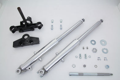 41mm Adjustable Fork Assembly with Polished Sliders 1967 / 1971 FL 1967 / 1971 G