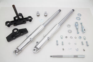 41mm Adjustable Fork Assembly with Polished Sliders 1967 / 1971 FL 1967 / 1971 G