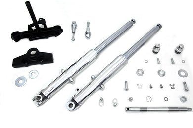 41mm Adjustable Fork Assembly with Polished Sliders 1969 / 1971 FL