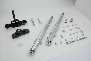 41mm Adjustable Fork Assembly with Polished Sliders 1969 / 1971 FL