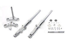 Load image into Gallery viewer, 39mm Fork Assembly with Chrome Sliders Single Disc 2004 / UP XL
